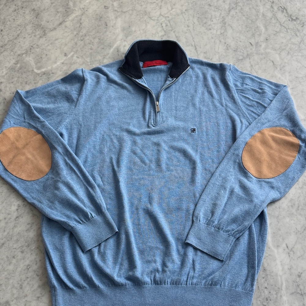 CH Carolina Herrera - Men’s quarter zip (M)